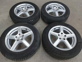 5x108R16 elektrony FORD-205/60R16 CONTINENTAL-zimne pneu