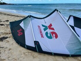 Kite Eleveight XS V4 Extreme veľkosť 10 m a 14 m + bar