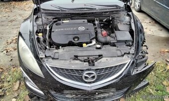 Mazda 6 2011 2.2 D predám MOTOR R2, Trysky R2AA13H50 Vstreko