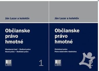 Ján Lazar a kolektív - občianske právo hmotné