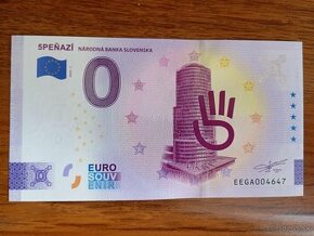 0 euro souvenir, 0 € bankovka