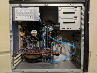 Starší PC: Pentium 4, 512MB RAM, HDD 80GB, ATI HD 4850