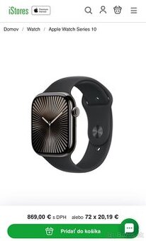 Apple Watch 10 46mm Slate Titanium