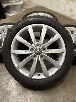 Zimná sada 5x112 R17 , 205/50/17 VW Dijon - Golf 7 - 1