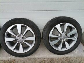 16"ELEKTRONY ORIGINÁL HYUNDAI 5x114,3,LETNE PNEU 195/55R16 - 1