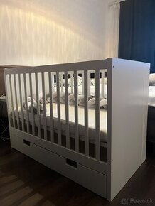 Ikea detska postielka+matrac 60x120