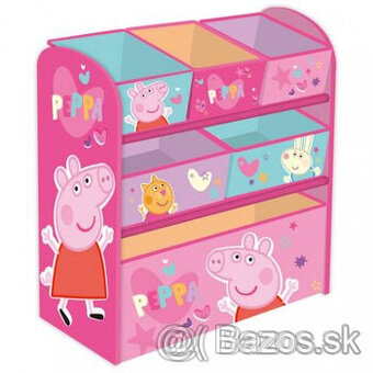 ARDITEX Regál / organizér na hračky PEPPA PIG, PP13987