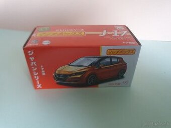 Matchbox Japan Nissan Leaf v oranžovej ()