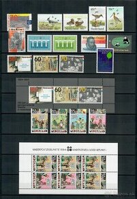Holandsko - známky z roku 1984
