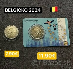Euromince - pamätné dvojeurové mince Belgicko