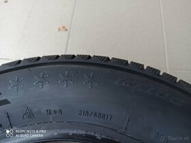 Predam 2 nove zimne pneu 215/65r17