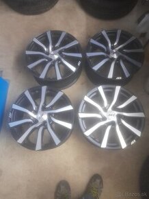 Predám zanovne  alu 5x112-17 skoda,seat,audi,volswagen