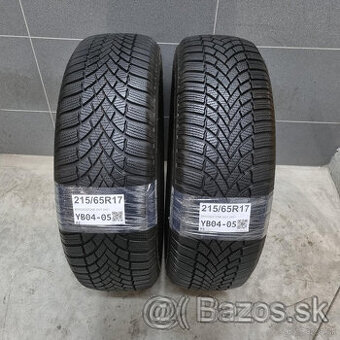 Zimné pneumatiky 215/65 R17 BRIDGESTONE DOT2421