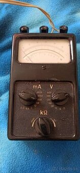 Darujem retro volt meter