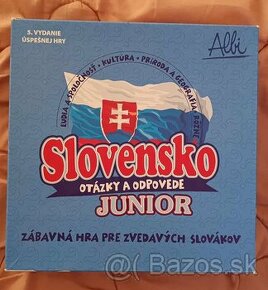 SLOVENSKO Otázky a odpovede Junior stolná hra