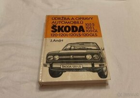 ŠKODA 105 120 užovka manuál na opravy a údržbu veterána Š120