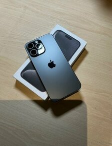 Predám iPhone 15 Pro Max 256 GB čierny titán