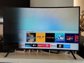 Samsung LED 49" 4K WIFI smart curved s vadným podsvietením