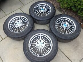 5x115 R16 aludisky Opel / Chevrolet s letnymi pneu