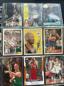 Basketbalové kartičky NBA 1990 a novšie