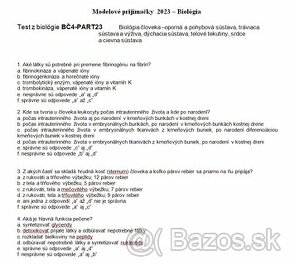 LF MUNI BRNO- prijímačky