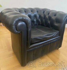 Chesterfield súprava , práva koza