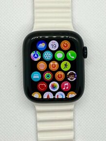 Apple Watch Series 7 45 mm - cierne - ako nove - 100% stav - 1