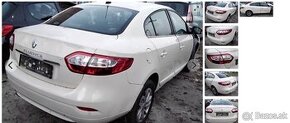 Renault Fluence 1.6 2015 predám motor H4MD7, DVERE, BLATNÍK,