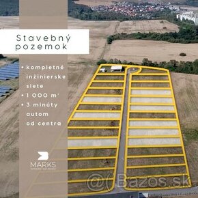 Rezervované MARKS™ | pozemok 1000 m² - Rimavská Sobota