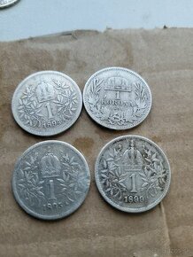 Strieborne mince korona,5.5e kus. - 1