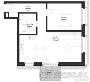 (BD1_01.02) 2-izbový byt v projekte KRÁSNE V KRÁSNE - Kr?