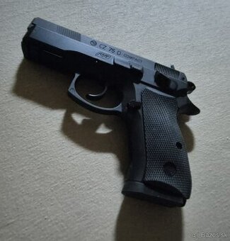 airsoft pištoľ NBB CZ 75D Compact Co2 čisto nová v záruke - 1