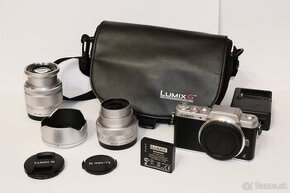 Panasonic Lumix DMC-GF7 – Komplet set vo výbornom stave Micr