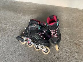 Inline korčule OXELO FIT5 veľkosť 38-41