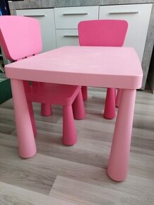 Mammut stôl a 2 stoličky(IKEA)