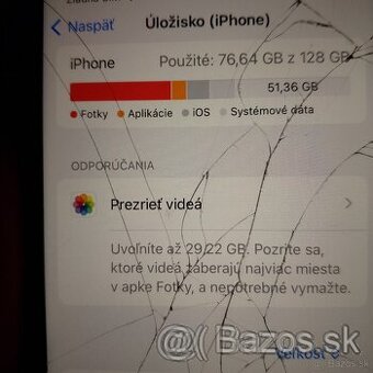 Rozbitý Iphone SE 128gb