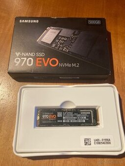 Predam Samsung SSD 970 Evo 500 GB