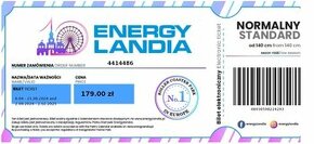 ENERGYLANDIA - vstupenka