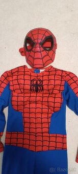 Predáme kostým Spiderman, veľkosť 122/128, na 6-8 rokov