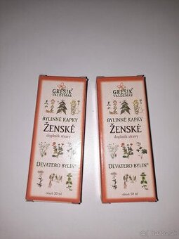 Grešík Bylinné Ženské kvapky 50 ml