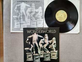 URIAH HEEP  „ Wonderworld “  /Bronze 1974/+orig. vnutob/text