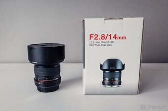 Samyang 14mm f/2.8 Ultra Wide - MANUAL bajonet Canon EOS