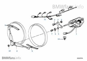 Opravna sada stieračov na svetla pre BMW