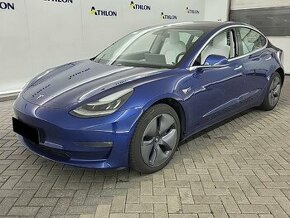 Tesla model 3 LR, záruka, autopilot, bílá kůže, 4x4