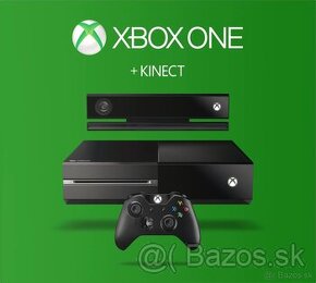 Xbox One + Kinect + ovládač + hry