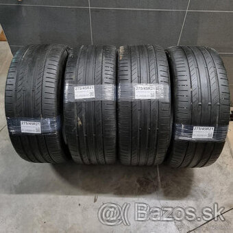 Letné pneumatiky 275/45 R21 CONTINENTAL DOT2018