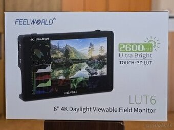 FEELWORLD LUT6  4k kamerový monitor 2600nit