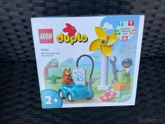 LEGO DUPLO 10985 Veterná turbína a elektromobil