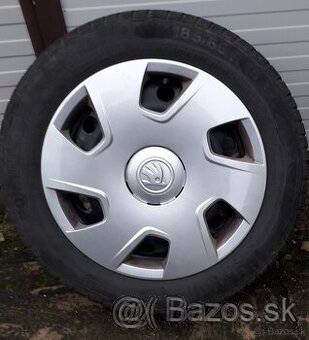 Škoda Rapid, Fabia - 5x100 zimné komplety - 185/60 R15