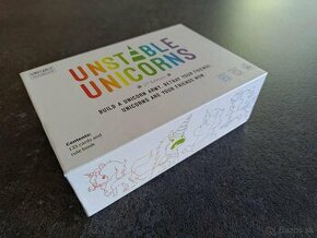 Kartová hra Unstable Unicorns – stav ako nová, angličtina